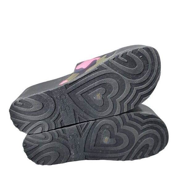 JESSICA SIMPSON PLATFORM PINK CAMOFLAGE SIZE 7 - Picture 7 of 9